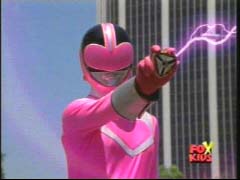 Pink Ranger informs Ransik that his time is up