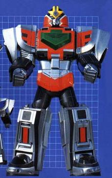 TIME FORCE MEGAZORD (mode red)