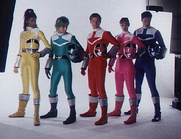 POWER RANGERS TIME FORCE